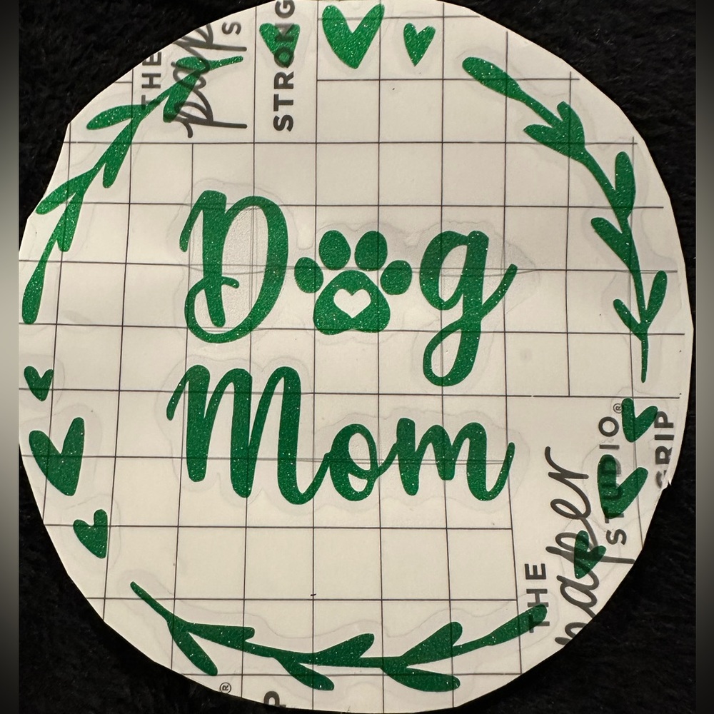 Dog Mom Decal Sticker